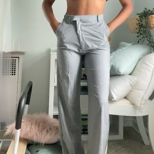 zara asymmetrical crossover dress pants SIZE: XS